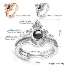 100 LANGUAGES "I LOVE YOU" RING ( BUY 1 TAKE 1)