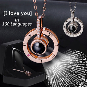 100 Languages I Love You Necklace-( BUY 1 TAKE 1)