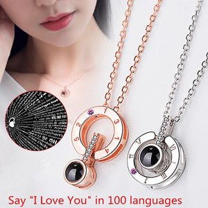 100 Languages I Love You Necklace-( BUY 1 TAKE 1)