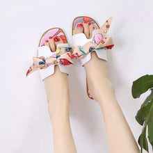 KOREAN RAINBOW FLAT SANDALS