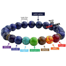 7 Chakra Lapiz Lazuli Bracelet (Limited Edition)