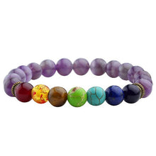7 Chakra Amethyst Bracelet (Limited Edition)