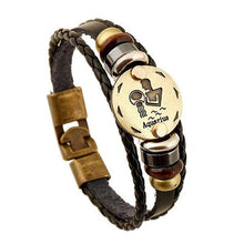 Vintage Zodiac Leather Bracelet (Limited Edition)
