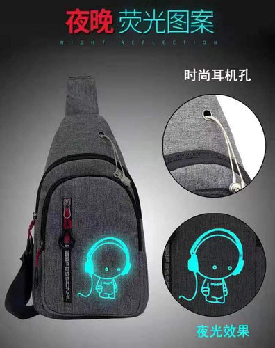 Glow in the Dark Anti Theft Bag ( BUY 1 TAKE 2)