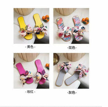 KOREAN RAINBOW FLAT SANDALS