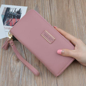 Clutch Soft Leather Long Wallet ( Take 1 Get 2 )
