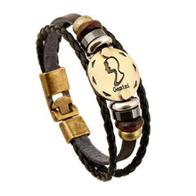 Vintage Zodiac Leather Bracelet (Limited Edition)