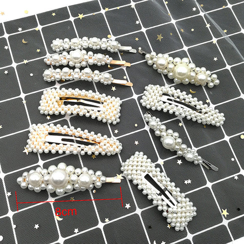 Pearl Hairpin Clip (Assorted 10 pcs)