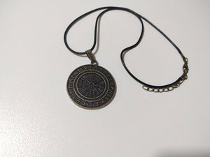Compass Money Amulet Necklace