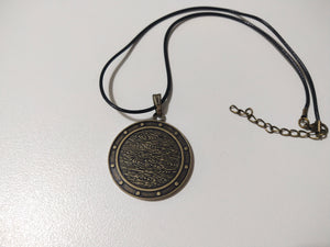 Compass Money Amulet Necklace