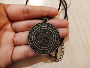 Compass Money Amulet Necklace