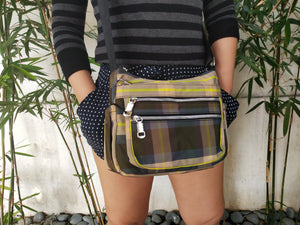 Multi Pocket Nylon Sling Bag (Buy 1 Take 1)