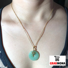 Jade Mystic Knot Necklace