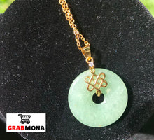 Jade Mystic Knot Necklace