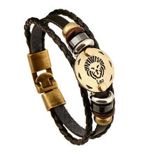 Vintage Zodiac Leather Bracelet (Limited Edition)