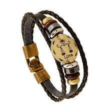 Vintage Zodiac Leather Bracelet (Limited Edition)