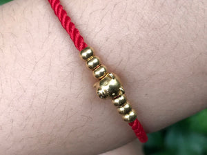Lucky Pig Charm Bracelet