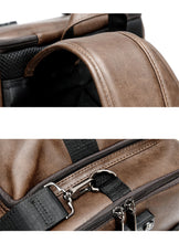 Modern Leather Backpack