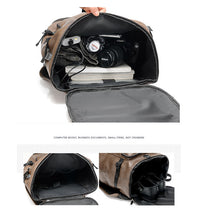 Modern Leather Backpack