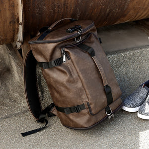 Modern Leather Backpack