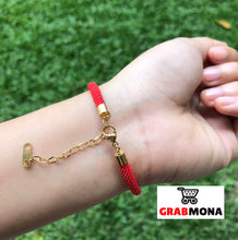 Red Money Bag Bracelet with FREE Necklace