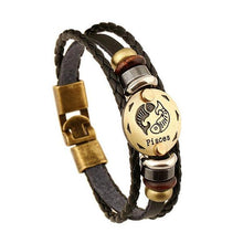 Vintage Zodiac Leather Bracelet (Limited Edition)