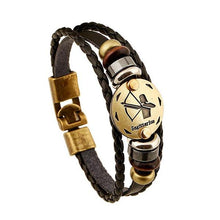 Vintage Zodiac Leather Bracelet (Limited Edition)