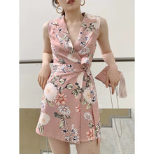 Nicole Floral Rompers Dress