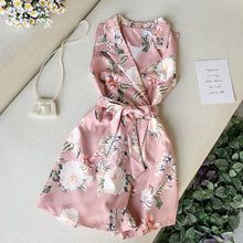 Nicole Floral Rompers Dress