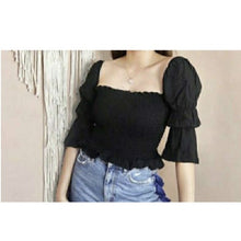 PUFF OFF SHOULDER  TOP (BUY 1 GET 1)