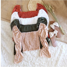 PUFF OFF SHOULDER  TOP (BUY 1 GET 1)