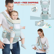 2 in 1 Baby Toddler Sitter & Carrier