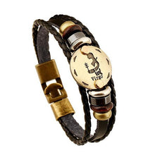 Vintage Zodiac Leather Bracelet (Limited Edition)