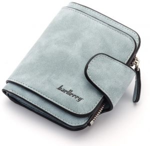 Matte Short Leather Wallets
