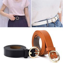 Plain Vintage Round Buckle Belt (BUY 1 Take 2)