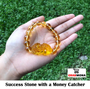 Citrine Piyao Wealth Magnet Bracelet