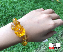 Citrine Piyao Wealth Magnet Bracelet