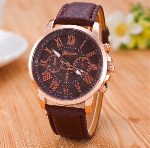 Leather Unisex Watches
