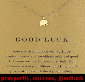 Goodluck Elephant Necklace