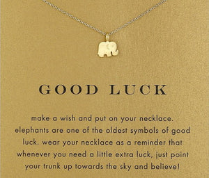 Goodluck Elephant Necklace