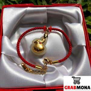 Jade Money Bag Bracelet