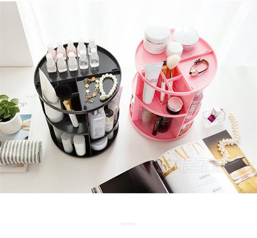 360 Rotating Makeup Organizer