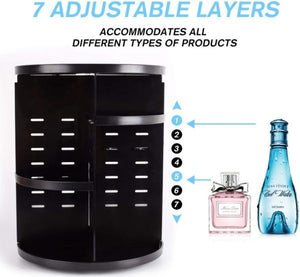 360 Rotating Makeup Organizer