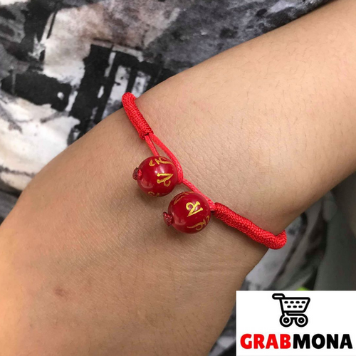 Lucky Red Mantra String