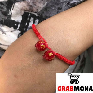 Lucky Red Mantra String
