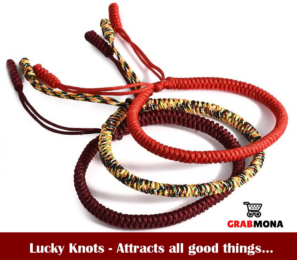 Tibetan Lucky Knots Bracelet