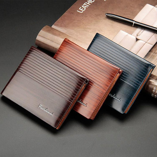 MEN PU LEATHER WALLET