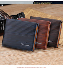 MEN PU LEATHER WALLET